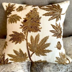 Jonathan Adler Botanist Ganga Beaded pillow